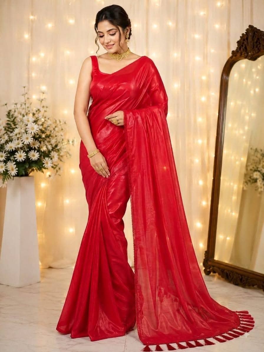 Indian Fendi/simar Silk Saree