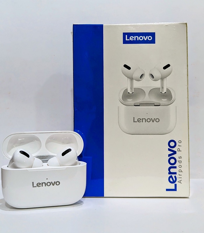 Lenovo Airpods Pro TWS Wireless Bluetooth Earbuds - White