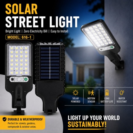 Remote Control Solar Outdoor Light